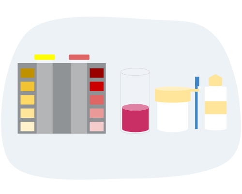 Illustration of pool testing