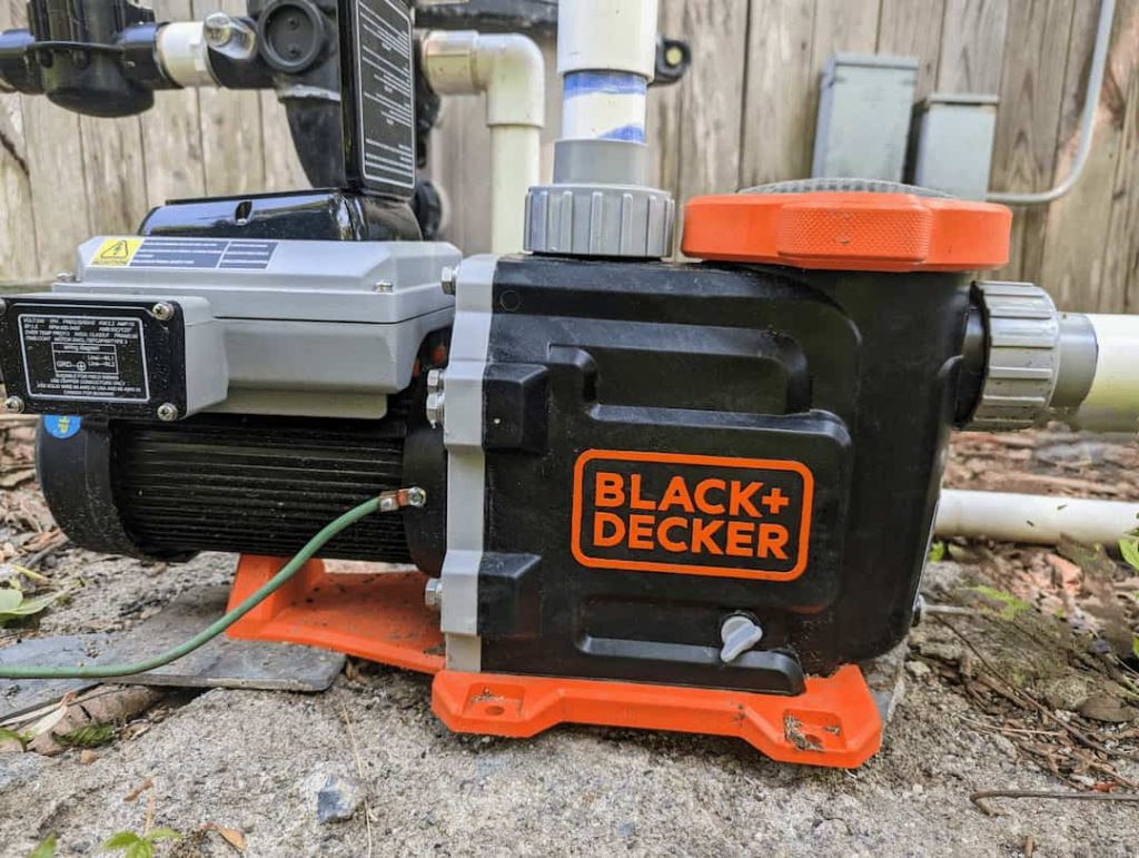 Black and Decker Variable Speed Pump without base