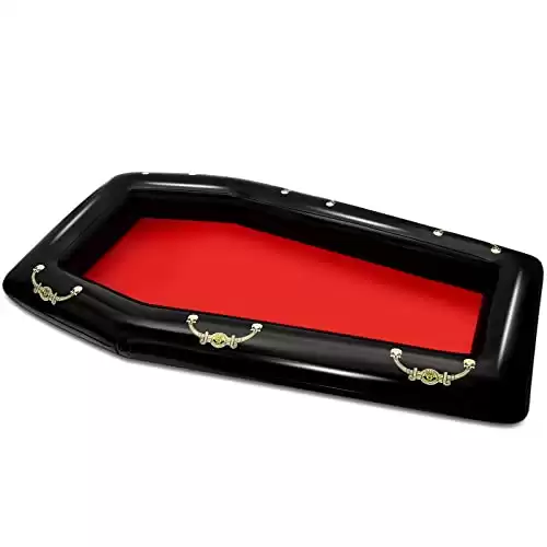 Inflatable Coffin Pool Float