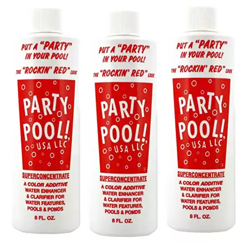 Party Pool Color Additive Rockin Red