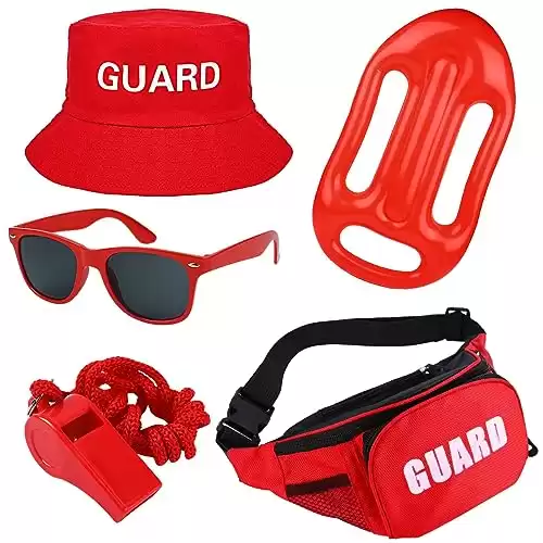 Lifeguard Costume Set