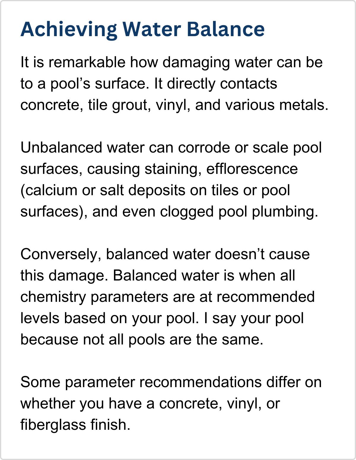 Excerpt of Water Balance eBook